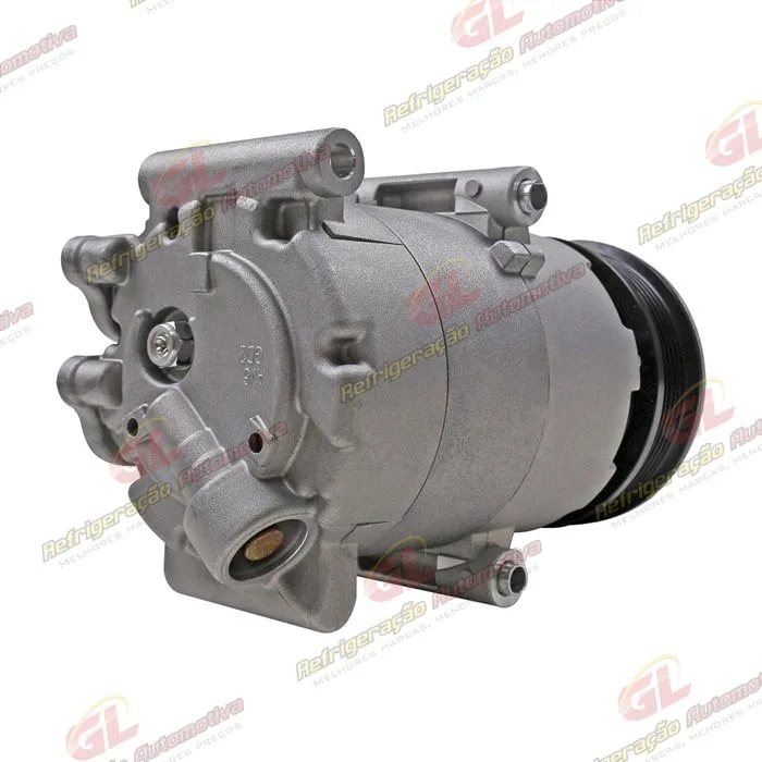 Compressor Ford Focus Motor 1.6 2013 Até 2015 - 12 Volts Polia 6pk 117mm OEM: AV61-19D629-C2C — foto 6