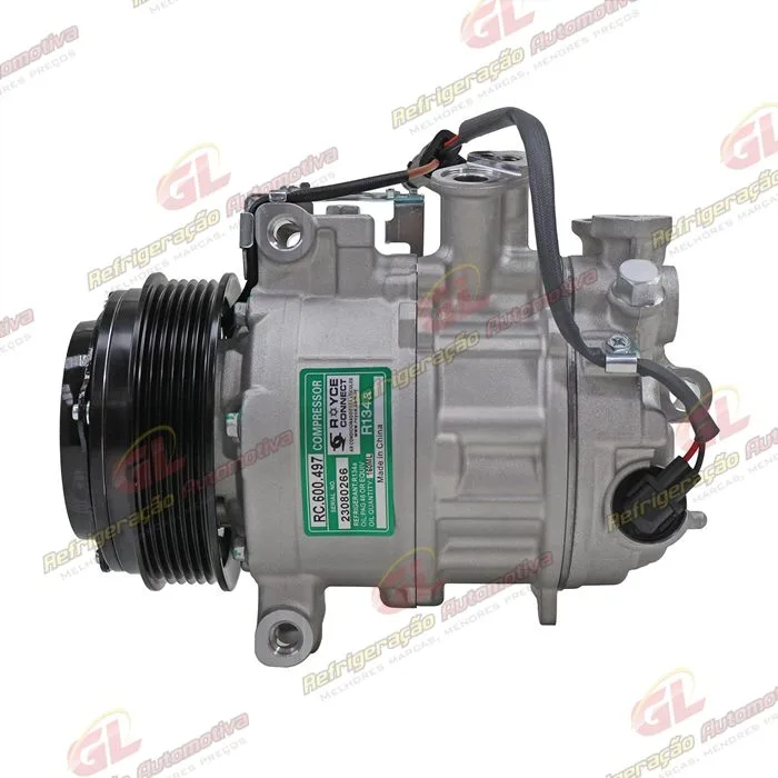 Compressor Modelo Sanden Mercedes Benz Sprinter 314/ 415/ 416/ 516 2020> - 12 Volts Polia 6pk 114mm OEM: A0008303902/ A0008303202/ A0008304400