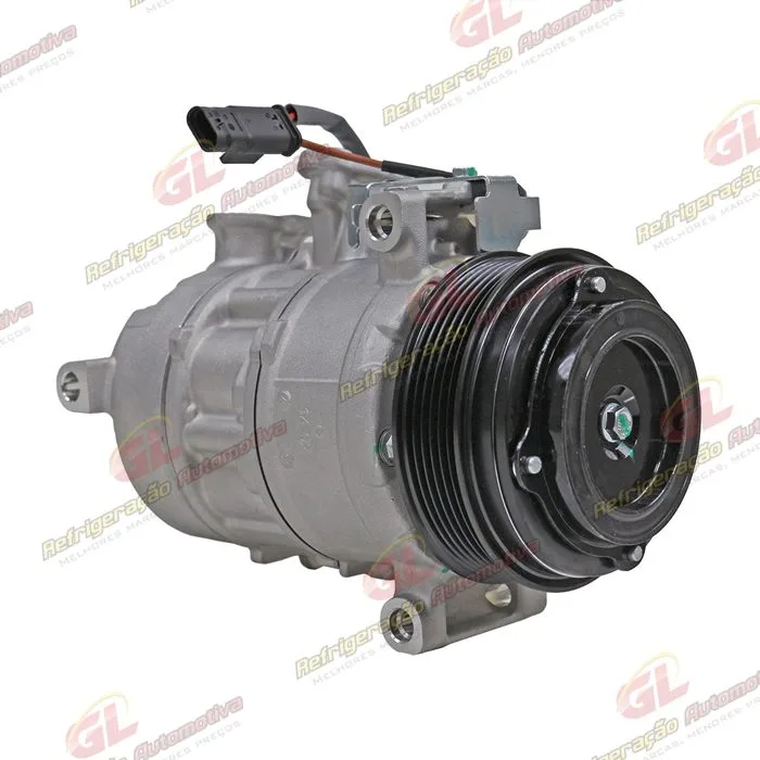 Compressor Modelo Sanden Mercedes Benz Sprinter 314/ 415/ 416/ 516 2020> - 12 Volts Polia 6pk 114mm OEM: A0008303902/ A0008303202/ A0008304400 — foto 3