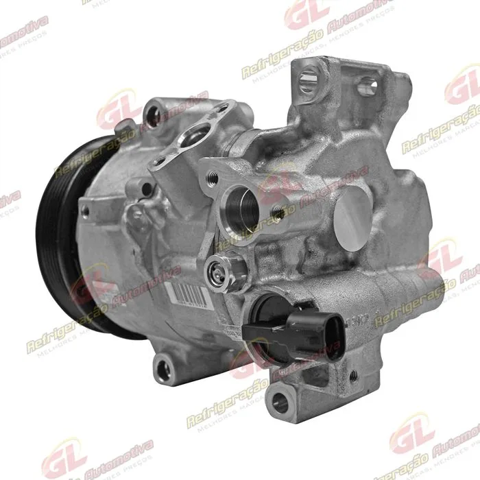 Compressor Modelo Denso 6SES14C Toyota Corolla 2020> Motor 2.0 Flex - 12 Volts Polia 6pk 125mm — foto 6