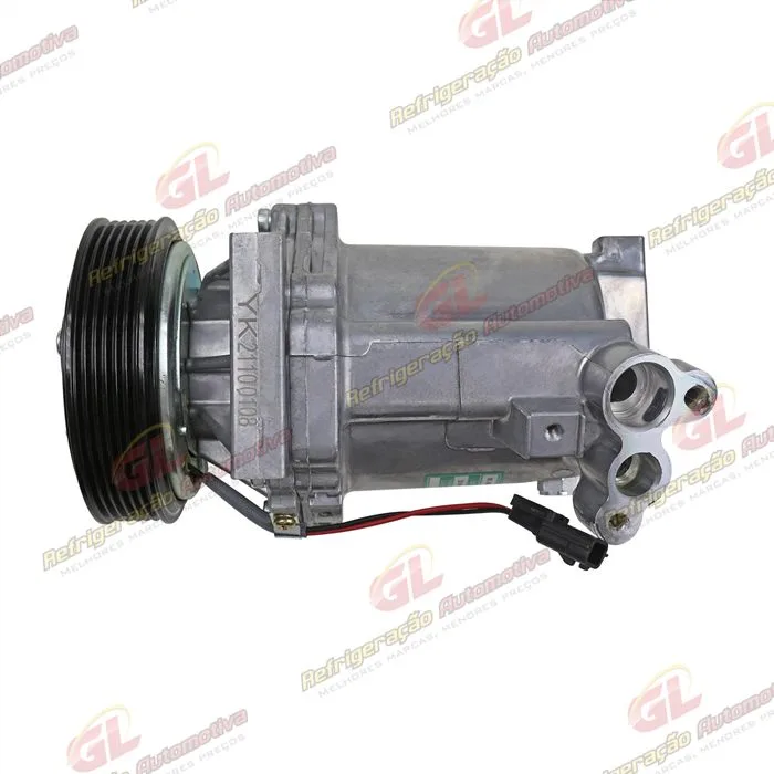 Compressor Renault Fluence 2.0 - 12 Volts Polia 6pk 120mm OEM: 926009541R — foto 8