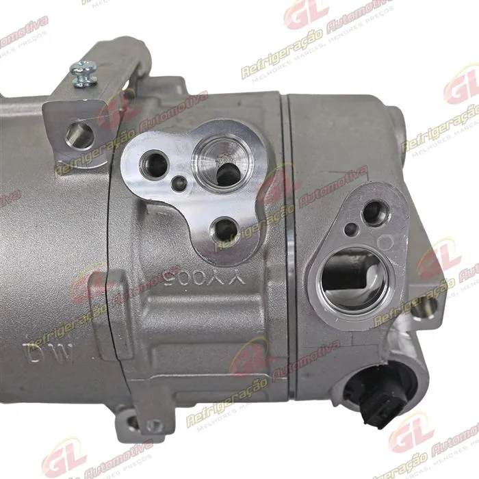Compressor Modelo Doowon DVE 16N Hyundai Creta 2.0 2017>/ Kia Sportage Motor 2.0 2017 Até 2020 - Conexão 19MM - 12 Volts Polia 6pk 120mm — foto 7