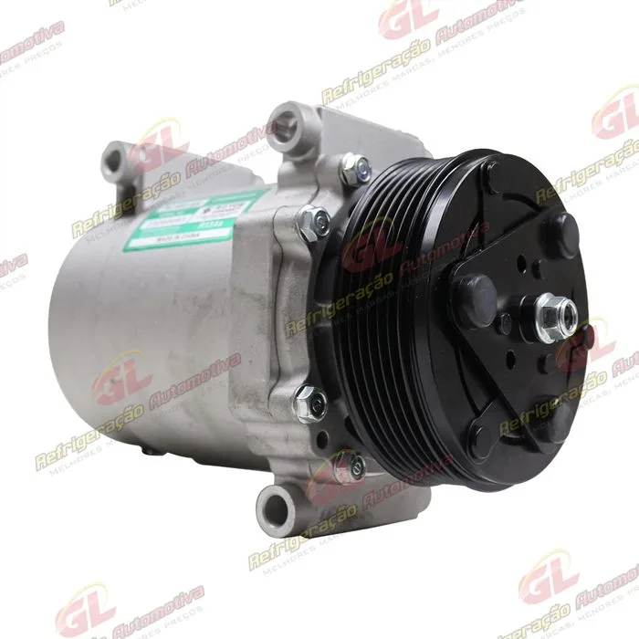 Compressor Citroën C4 Cactus 1.6 Aspirado 2019>/ Peugeot 208 2021 - 12 Volts Polia 6pk OEM: 9827596380 — foto 3