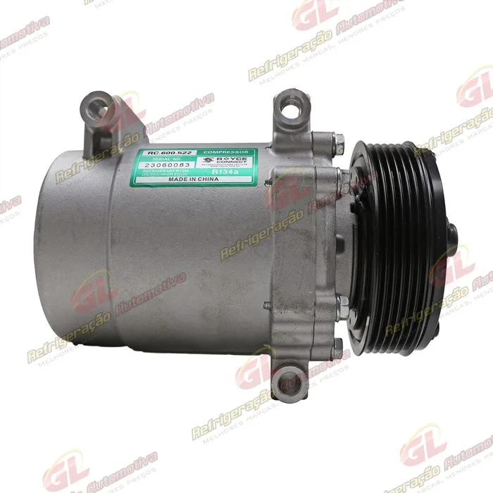 Compressor Citroën C4 Cactus 1.6 Aspirado 2019>/ Peugeot 208 2021 - 12 Volts Polia 6pk OEM: 9827596380 — foto 4