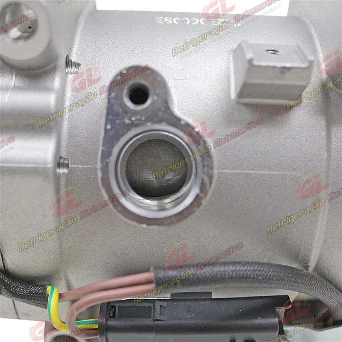 Compressor Citroën C4 Cactus 1.6 Aspirado 2019>/ Peugeot 208 2021 - 12 Volts Polia 6pk OEM: 9827596380 — foto 8