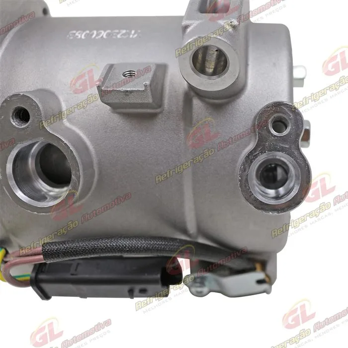 Compressor Citroën C4 Cactus 1.6 Aspirado 2019>/ Peugeot 208 2021 - 12 Volts Polia 6pk OEM: 9827596380 — foto 9