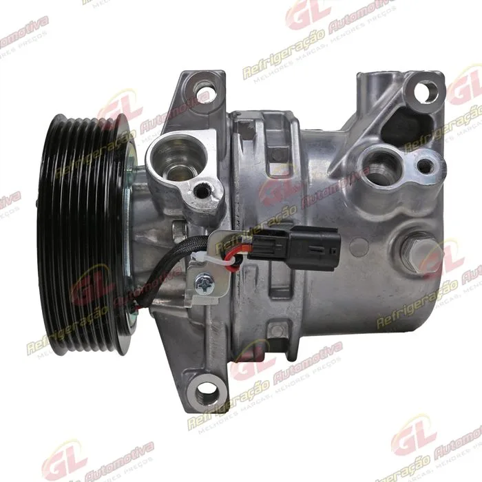 Compressor Modelo Calsonic Renault Captur/ Duster/ Duster Oroch Motor 2.0 - 12 Volts Polia 7pk 112mm OEM: 926009158R