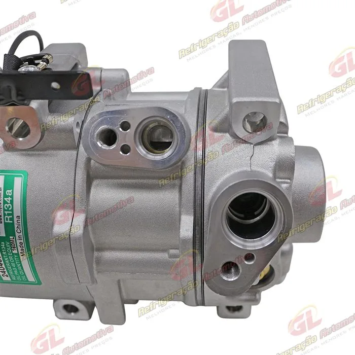 Compressor Modelo Doowon Hyundai DV10 HB20 1.0 Turbo Motor 3 Cilindros 2021> - 12 Volts OEM: 97701R1500 — foto 7