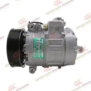 Compressor AA Modelo AA Denso 7SBU16C Caminhão Mercedes Benz Axor - 24 Volts Polia 9pk 135mm OEM: 4572300111/ A0002343711