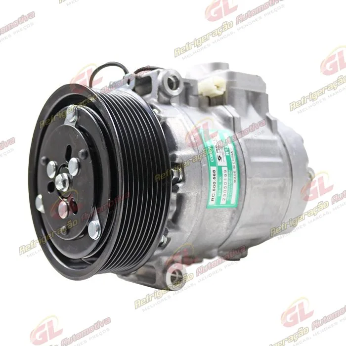 Compressor AA Modelo AA Denso 7SBU16C Caminhão Mercedes Benz Axor - 24 Volts Polia 9pk 135mm OEM: 4572300111/ A0002343711 — foto 2