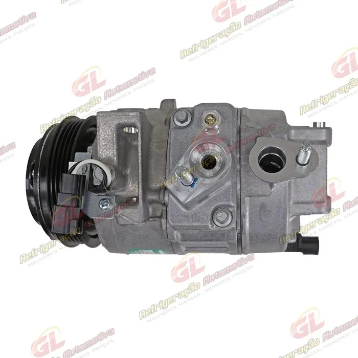 Compressor Modelo Fomoco 7SBH17C Ford Fusion 2013 Até 2018 Motor 2.0 - 12 Volts Polia 4pk OEM: DG9H19D629CD — foto 6