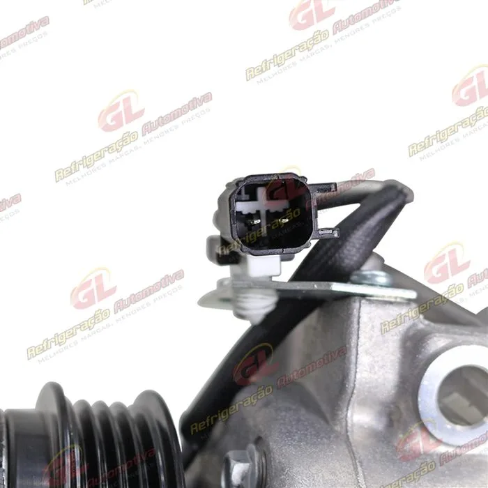 Compressor Modelo Fomoco 7SBH17C Ford Fusion 2013 Até 2018 Motor 2.0 - 12 Volts Polia 4pk OEM: DG9H19D629CD — foto 7