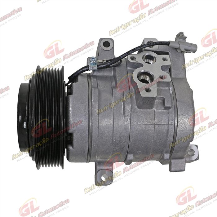 Compressor Modelo Denso 10S15 New Honda Honda Civic 2007 Até 2012 EXS / LXS