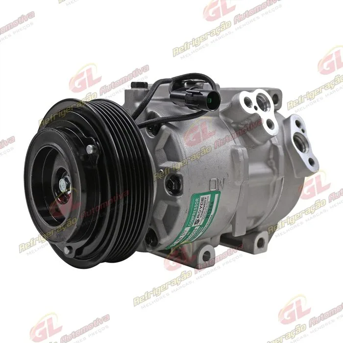 Compressor Modelo Doowon DV16 Kia Sorento 2.4 / 3.5 2011> - 12 Volts Polia 6pk 119mm — foto 2
