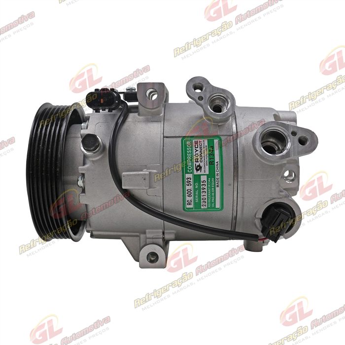 Compressor Modelo VS14E Hyundai Elantra 2.0 2015> - 12 Volts Polia 6pk OEM: CA500EDFDC02