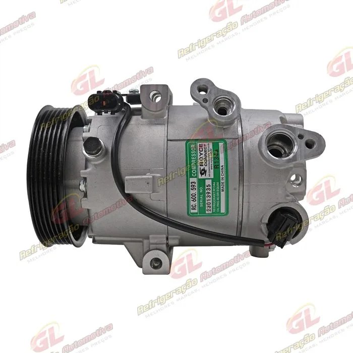 Compressor Modelo VS14E Hyundai Elantra 2.0 2015> - 12 Volts Polia 6pk OEM: CA500EDFDC02