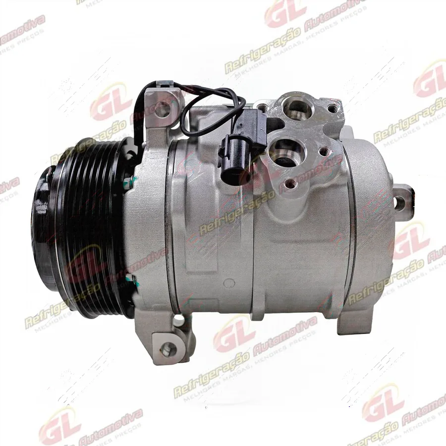 Compressor Modelo Denso 10S15C Mitsubishi ASX/ Outlander 2019> - 12 Volts Polia 6pk OEM: CD1400645 / BC447160-646
