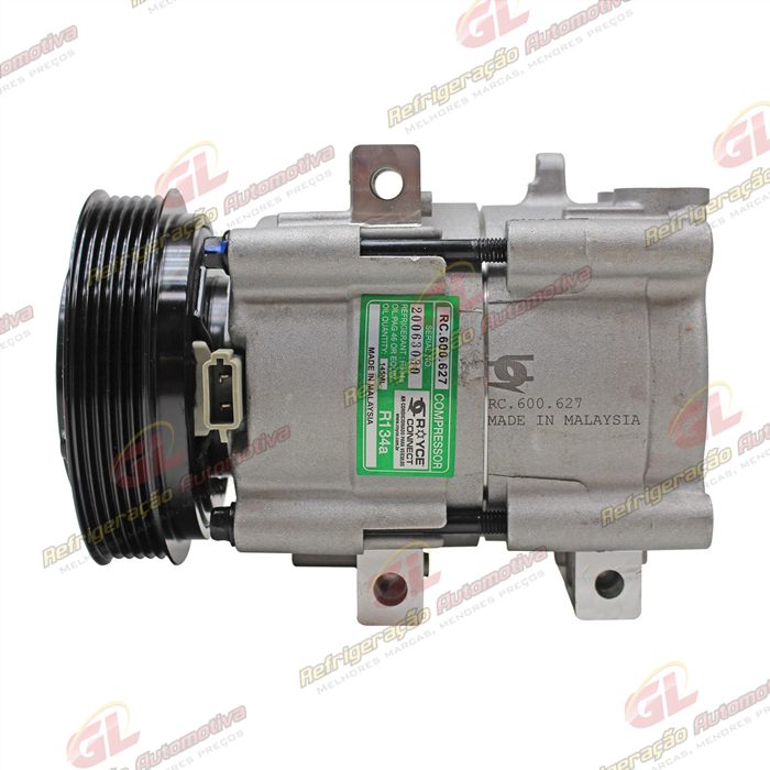 Compressor Fic Ford FS10 EcoSport 1.0 - 12 Volts Polia 6pk 127mm OEM: 2N15-19D629-AA