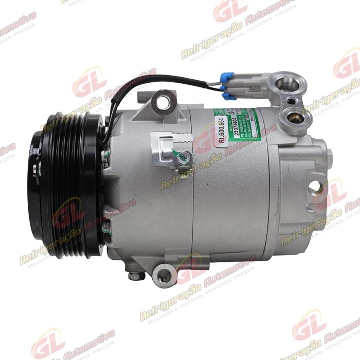 Compressor CVC Chevrolet Agile 1.4 2009>/ Montana 2011> - 12 Volts Polia 5pk 109mm OEM: 94752372
