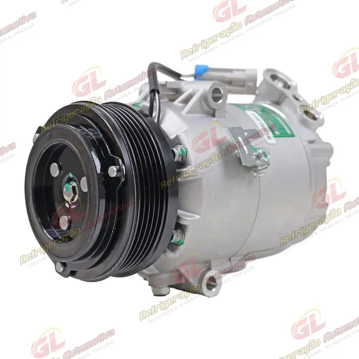 Compressor CVC Chevrolet Agile 1.4 2009>/ Montana 2011> - 12 Volts Polia 5pk 109mm OEM: 94752372 — foto 2