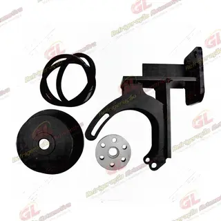Suporte do Compressor Modelo 5H14/7H15 Polia 2A Caminhão Mercedes Benz 709/710/912/ 914/940 Instalação Kit