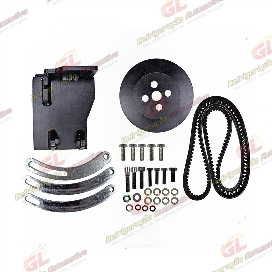 Suporte do Compressor Modelo 5H14/7H15 Polia 2A F250 / F350/F4000 Cummins 4c Instalação Kit
