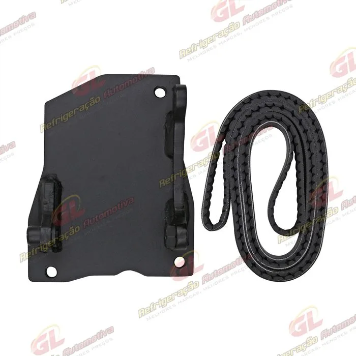 Suporte do Compressor 5H14 / 7H15 Polia 6PK Renault Master 2006 Até 2012 Motor Renault 2.5 Instalação Kit — foto 2