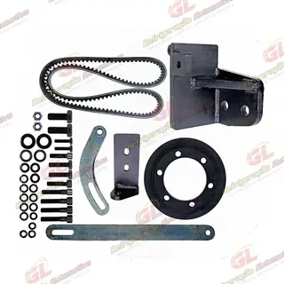 Suporte do Compressor 5H14 / 7H15 Polia 2A Caminhão Volvo VM240 / VM260 / VM360 Motor MWM