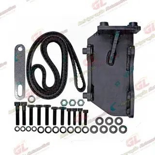 Suporte do Compressor 5H14/7H15 Caminhão Volkswagen Motor Cummins Eletronico 5-150 / 8-160 / 9-160 / 10-160 2012>