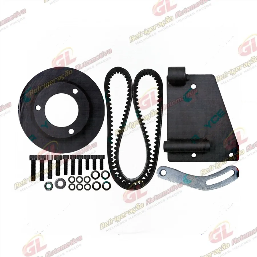 Suporte do Compressor Modelo 5H14/7H15 Polia 2A Caminhão Hyundai HR 2.5 / BONGO 2.5 Modelo 2013 Euro 5