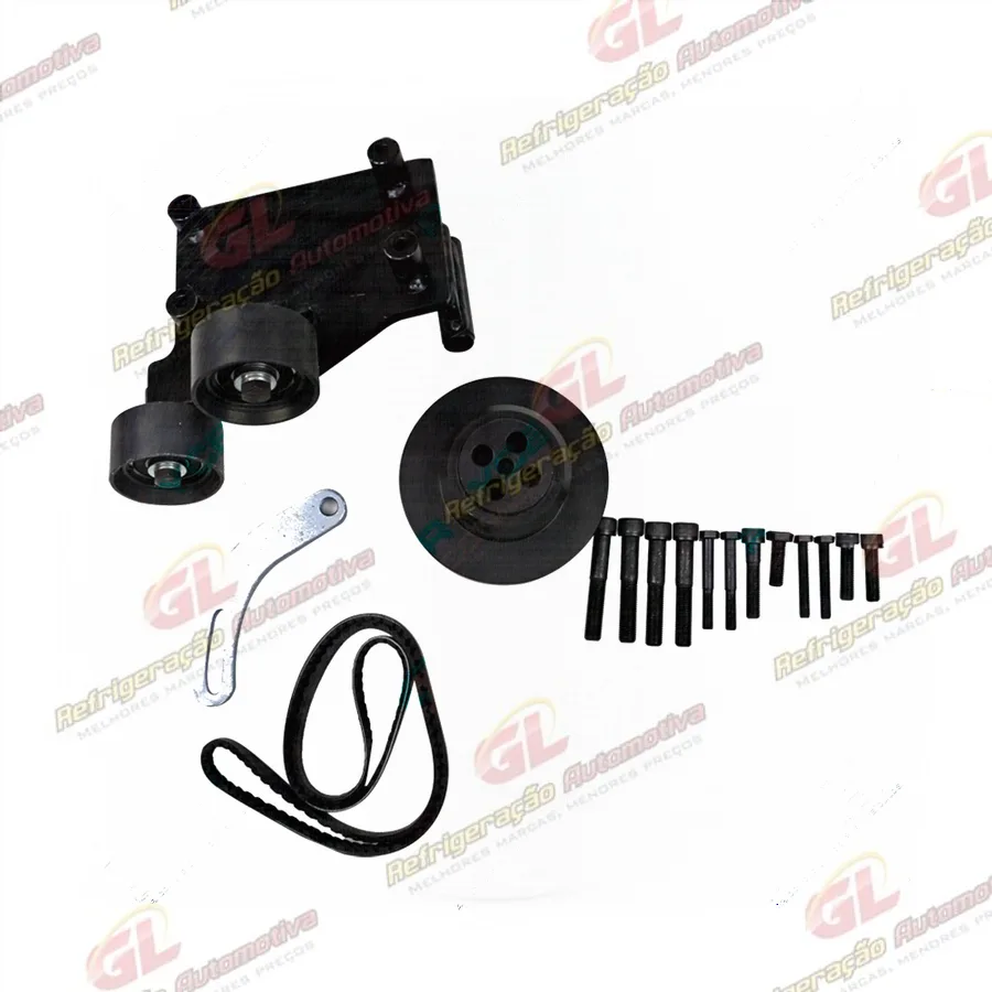 Suporte do Compressor 5H14/7H15 Polia 6pk Mercedes Benz Sprinter 311-CDI Street / 415-CDI / 515-CDI 2012> Suporte do Lado Direito para o 2º Compressor Instalação e Substituição