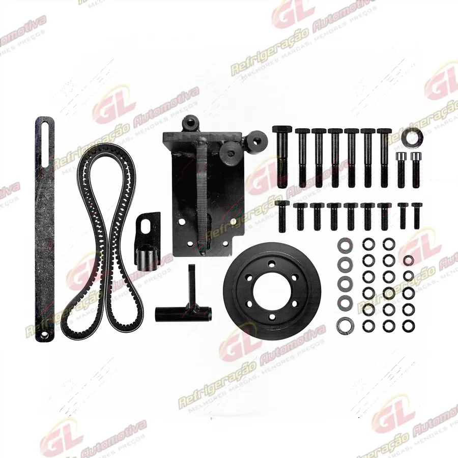 Suporte do Compressor 5H14/7H15 Caminhão VolksWagen 9-170 / 11-180 com Ar Condicionado