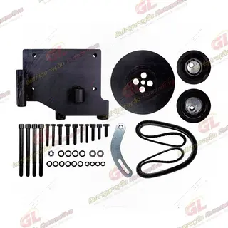 Suporte do Compressor Modelo 5H14/7H15 Polia 8pk Mercedes Benz Sprinter 314 / 416 / 516 CDI para Ar Condicionado Original Lado direito