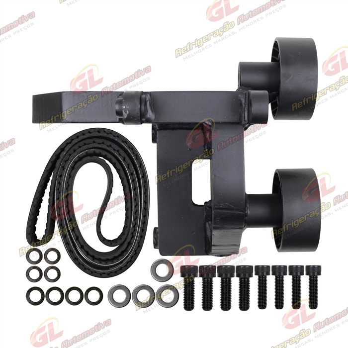 Suporte do Compressor Modelo 5H14/7H15 Polia 8PK Caminhão Mercedes Benz Accelo 815 / 915 / 1016 Eletrônico