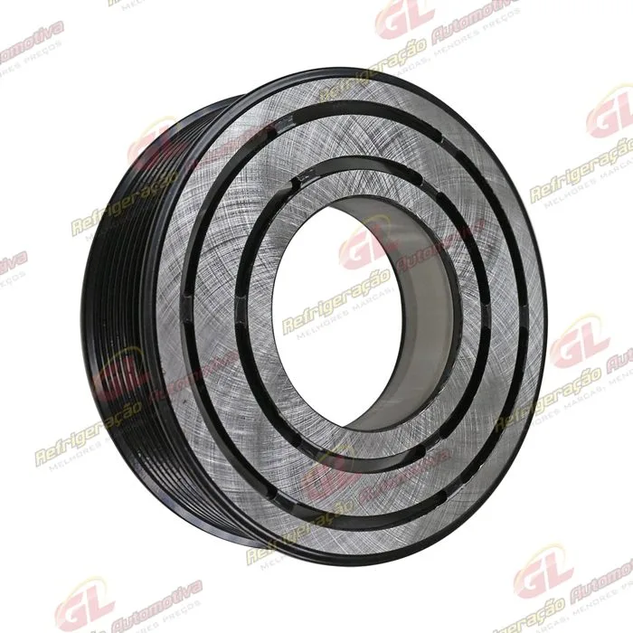 Polia do Compressor Denso 6P148/ 10P15 8PK 123mm — foto 3