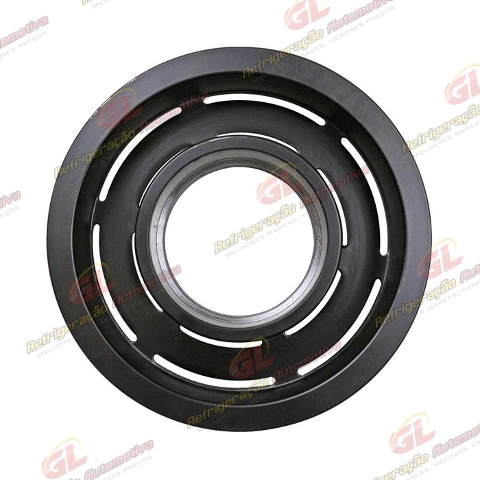 Polia do Compressor Delphi CVC Corsa/ Meriva 1.8/ Palio/ Stilo 1.8/ Astra Europeu 5PK 109mm — foto 2