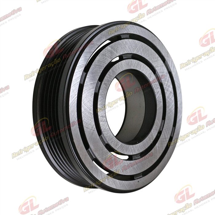 Polia do Compressor Delphi CVC Corsa/ Meriva 1.8/ Palio/ Stilo 1.8/ Astra Europeu 5PK 109mm — foto 4