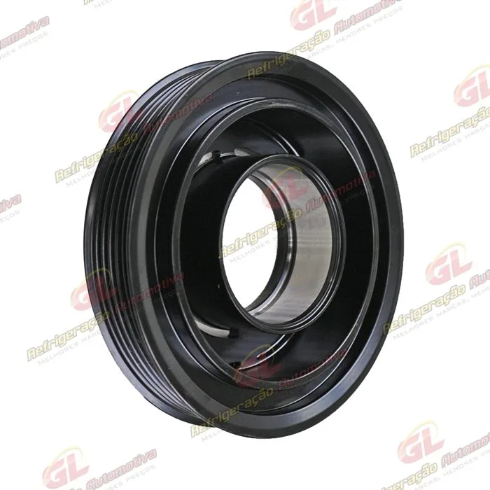 Polia do compressor Denso Scroll Fiat Palio / Uno Fire 5PK — foto 4