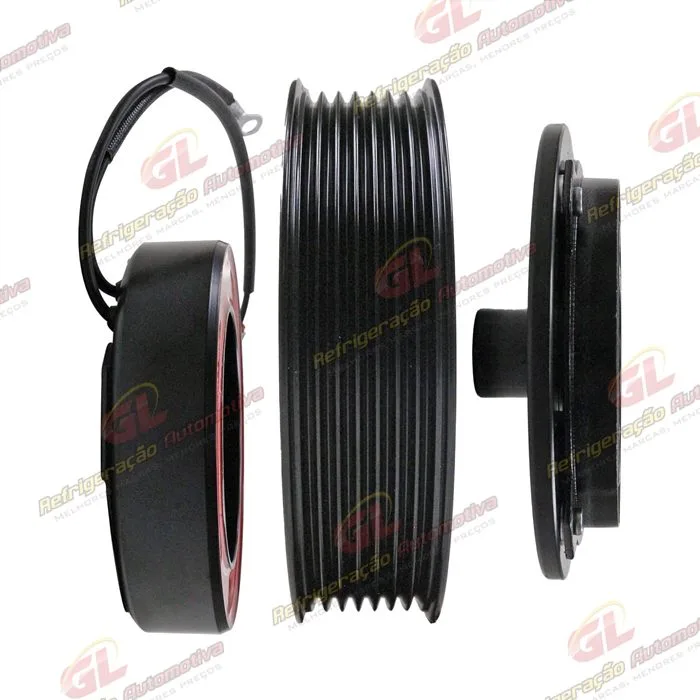 Conjunto de Embreagem do Compressor Denso 10S15 Toyota Hilux/ SW4/ SRV 2005> - 12 Volts Polia 7pk 125mm — foto 5