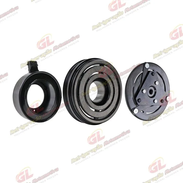 Conjunto de Embreagem do Compressor Delphi/Mahle RC.600.108 Volkswagen Fox / Gol G5 - 12 Volts Polia 3pk 114mm