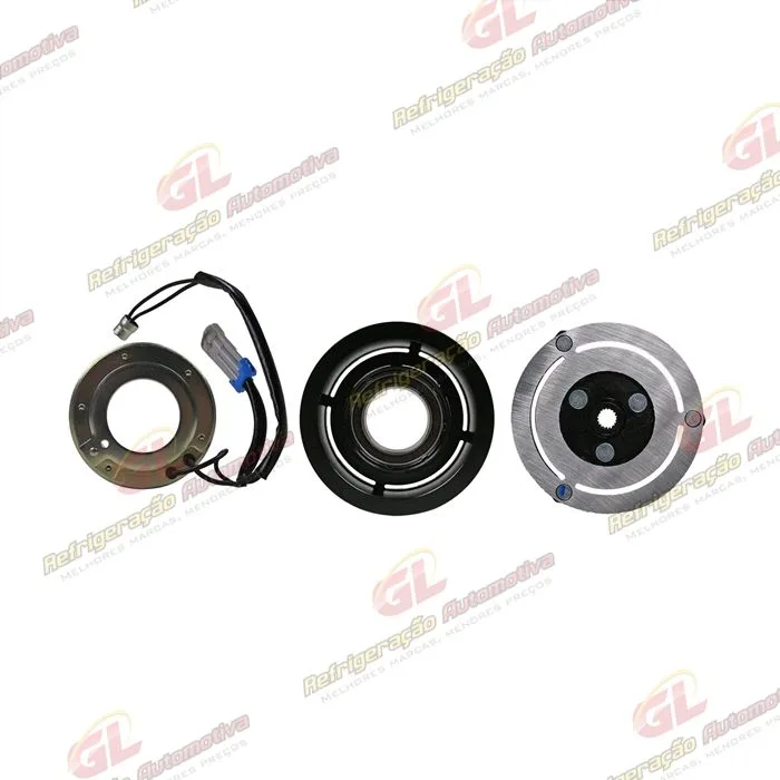 Conjunto de Embreagem do Compressor RC.600.064 Scroll Chevrolet Tracker/ Spin/ Onix/ Sonic 1.6/ Cobalt 1.8 - 12 Volts Polia 5pk 103mm — foto 3