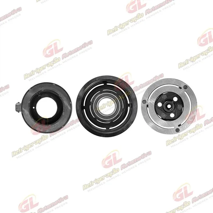 Conjunto de Embreagem do Compressor CVC Delphi 20069 Renault Megane 2.0 - 12 Volts Polia 7pk 119mm — foto 4
