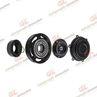 Conjunto de Embreagem do Compressor RC.600.173 Sanden 7H15 Caminhão Volvo - 24 Volts Polia 8pk 180mm OEM: 20779978