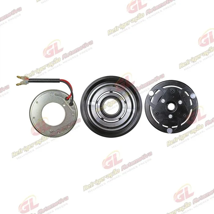 Conjunto de Embreagem do Compressor Calsonic Fiat Uno / Palio / Novo Uno 12 Volts Polia 5pk 119mm — foto 3
