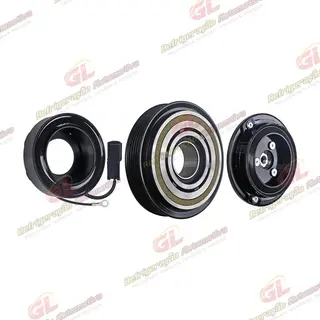 Conjunto de Embreagem do Compressor DF11 Hyundai HB20 Motor 1.0 - 12 Volts Polia 5pk 123mm