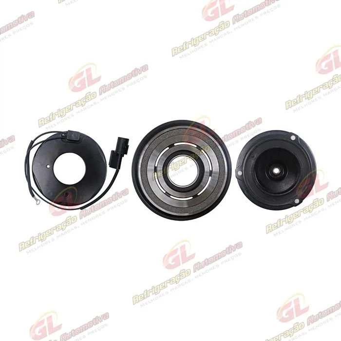 Conjunto de Embreagem do Compressor DF13 Hyundai HB20 Motor 1.6 - 12 Volts Polia 6pk — foto 3