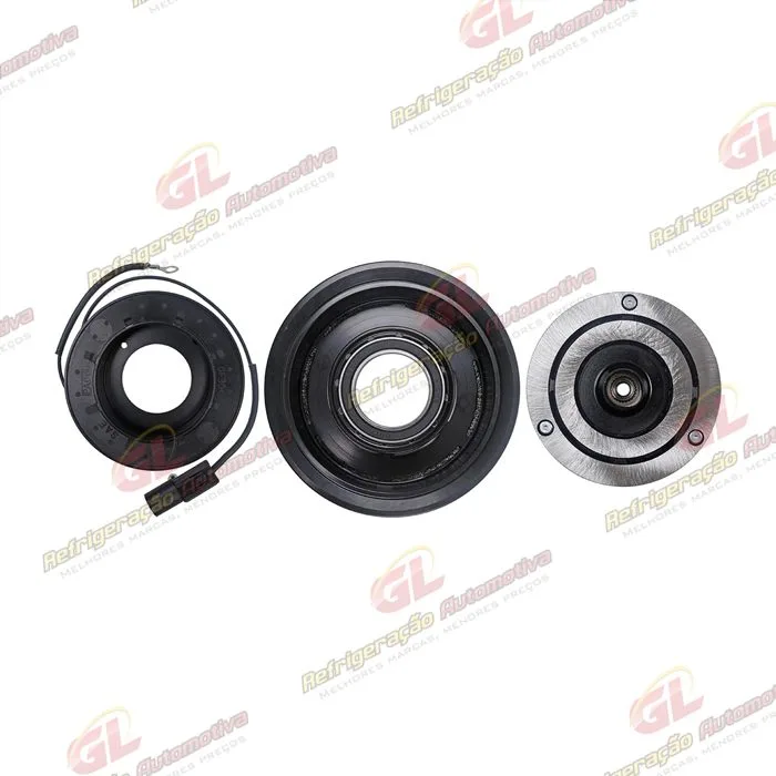 Conjunto de Embreagem do Compressor DF13 Hyundai HB20 Motor 1.6 - 12 Volts Polia 6pk — foto 4