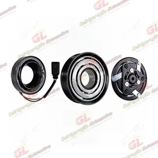Conjunto de Embreagem do Compressor Mahle RC.600.476 Volkswagen Fox 2014>/ Gol G7 2016>/ UP 2014>/ Voyage 2017> - 12 Volts Polia 6PK 114mm