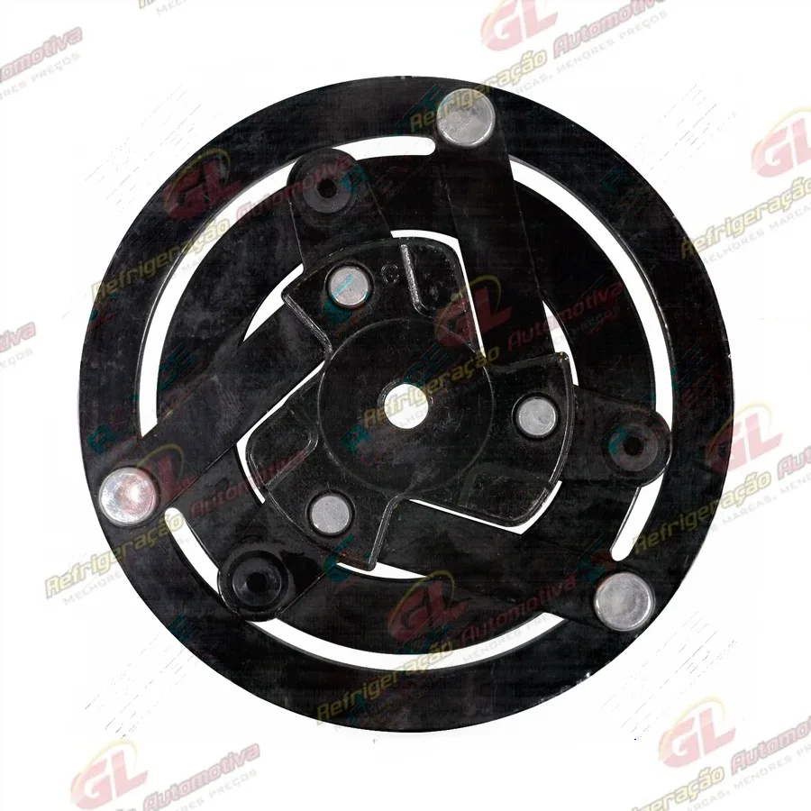 Embreagem do Compressor Mahle Fiat Argo / Cronos / Mobi / Uno / Palio 2014> Sem Garra Para Ferramenta (Eixo Estriado)