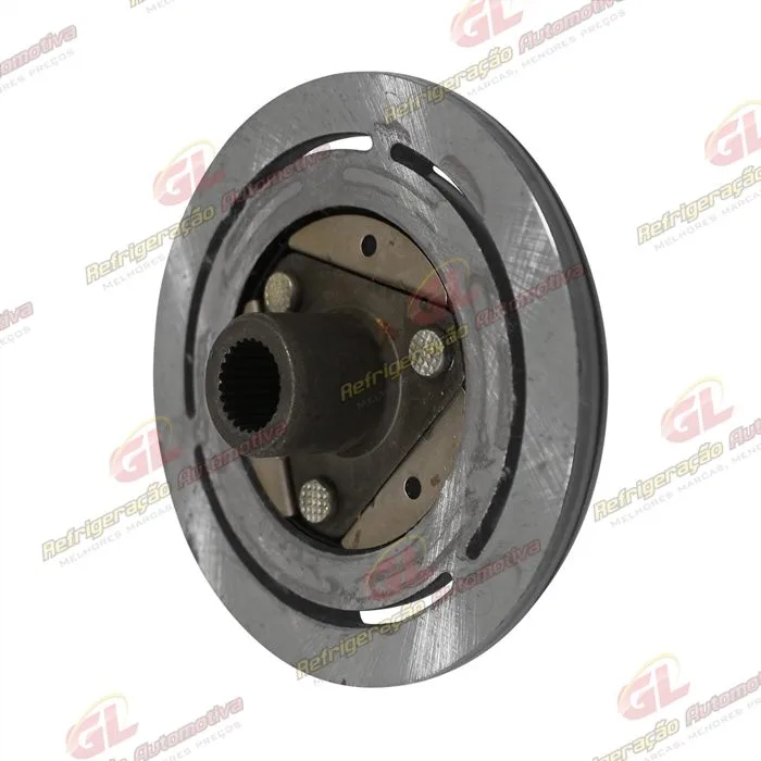 Embreagem do Compressor 10SRE11C Toyota Hilux 2.8 2016>/ Honda HRV 2015>/ Civic 1.8/2.0 2014 Até 2016/ City/Fit 2014> - Eixo Estriado — foto 3